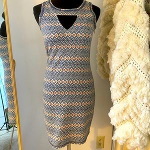 “Jack” geometric cutout dress